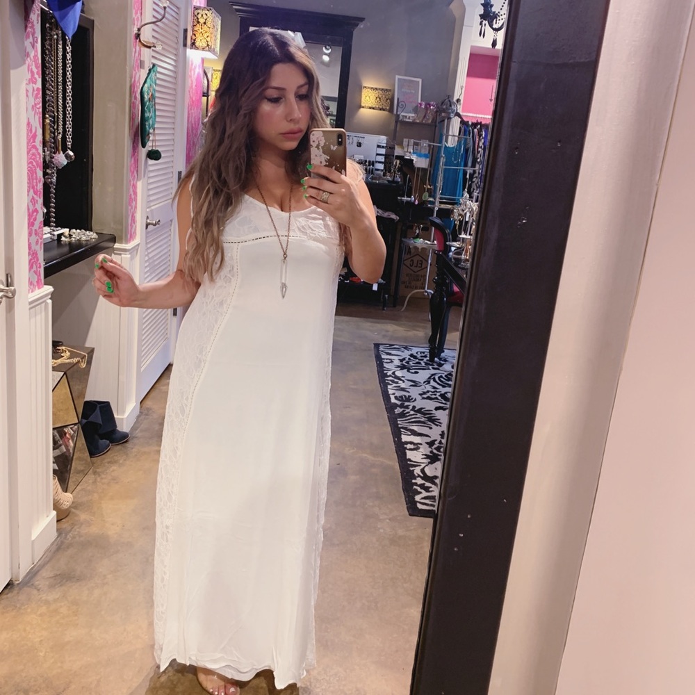 Lace white Maxi so Gorgeous